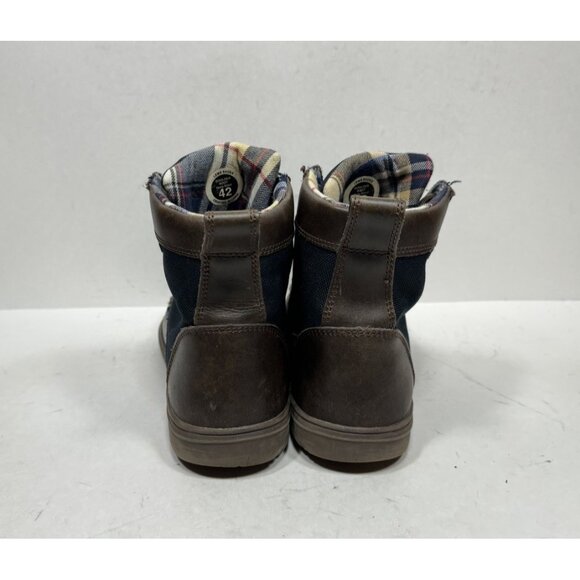 Lems Men's Stylish Brown and Blue Boots - Picture 4 of 8